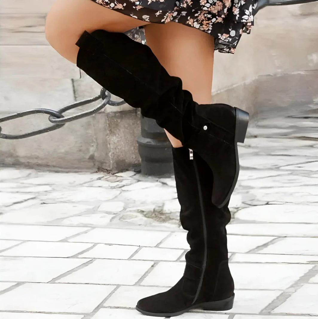 MADELEINE™ KNEE-HIGH SUEDE BOOTS