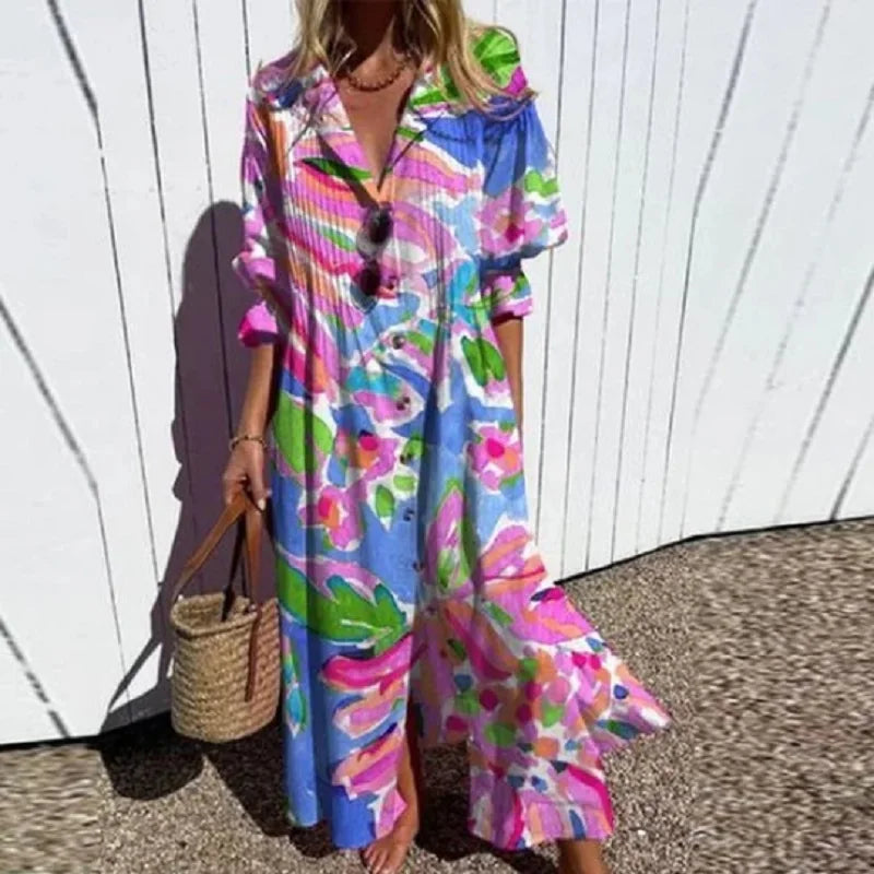Janet | Luxury Boho Maxi Dress