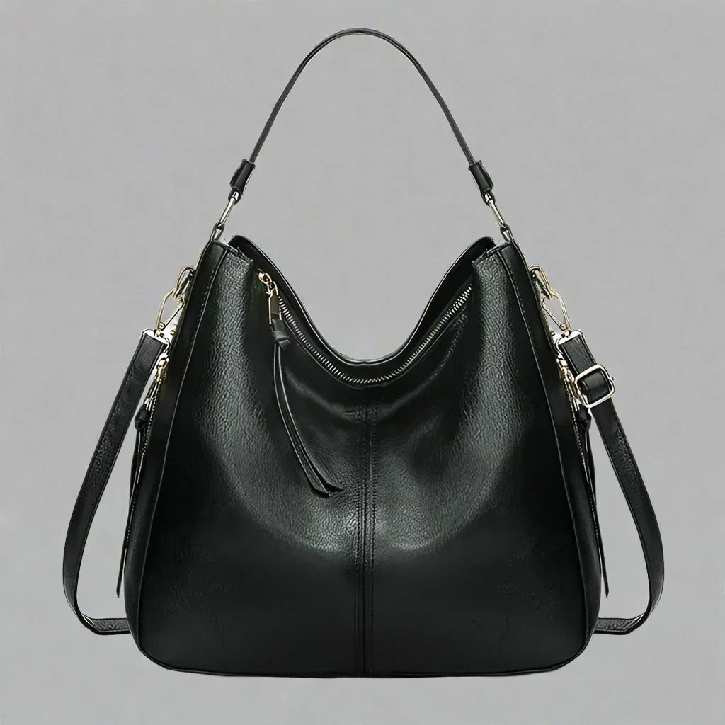 Cecile - Stylish Leather Tote Bag 