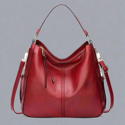 Cecile - Stylish Leather Tote Bag 