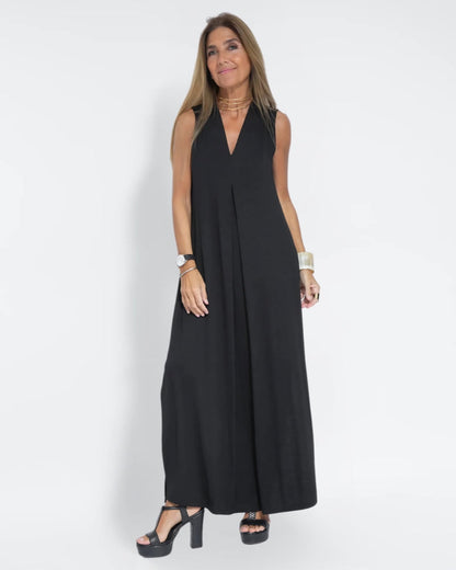 Ayania - Fitted dress with vest