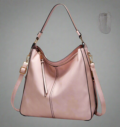 Cecile - Stylish Leather Tote Bag 