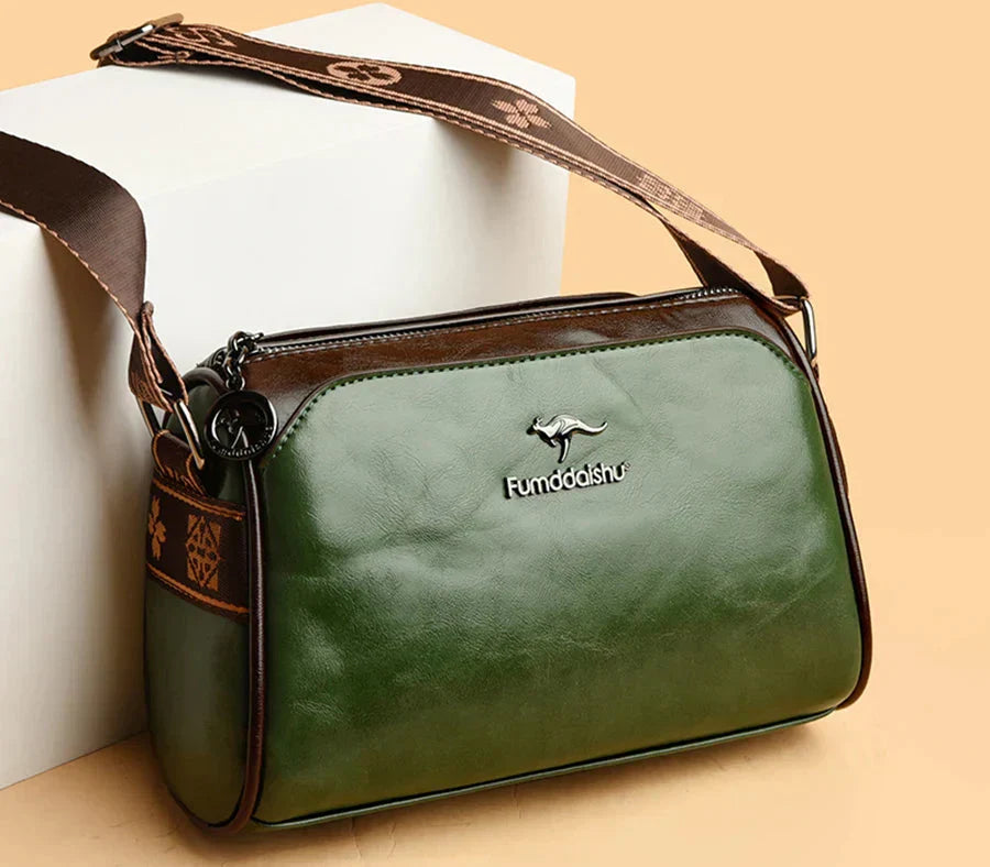 Retro Leather Handbag for Women 