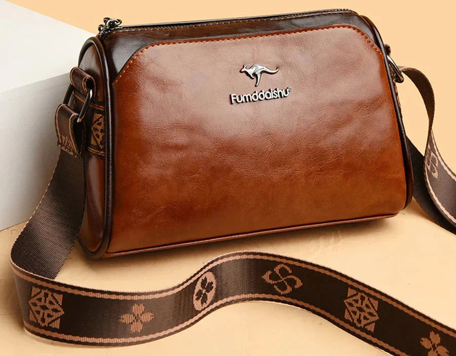 Retro Leather Handbag for Women 