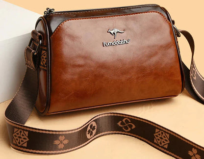 Retro Leather Handbag for Women 
