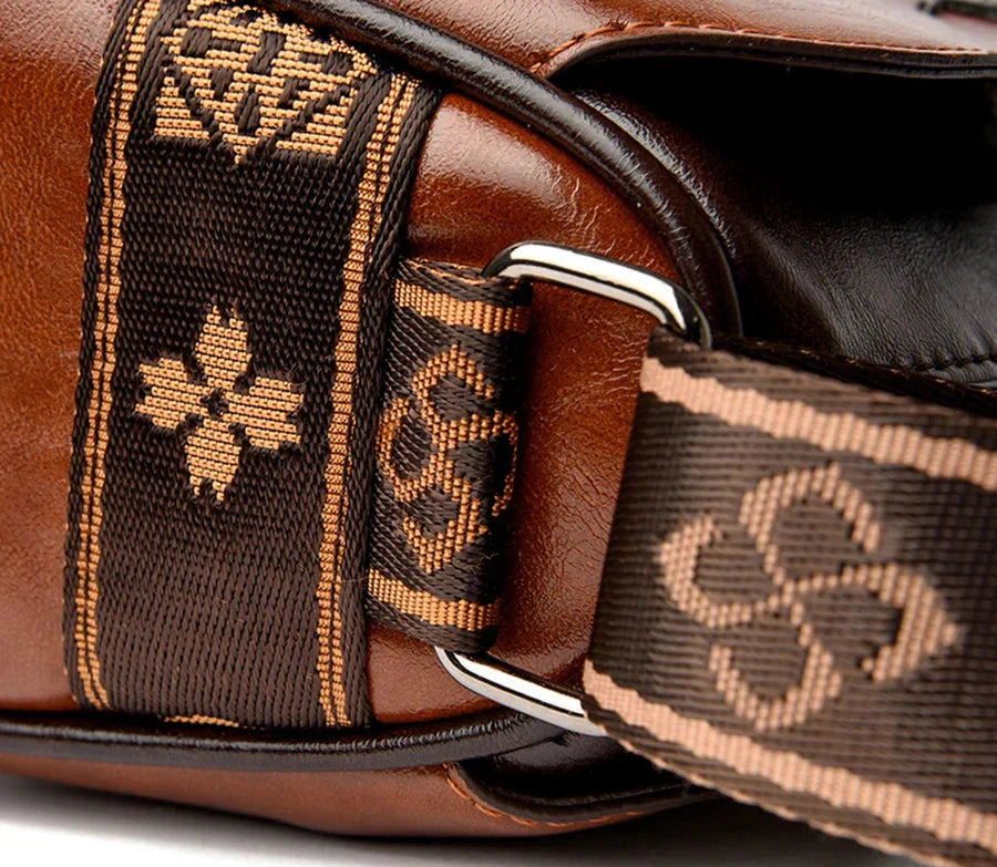 Retro Leather Handbag for Women 