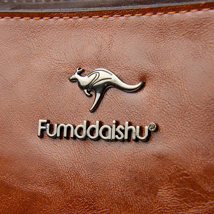 Retro Leather Handbag for Women 