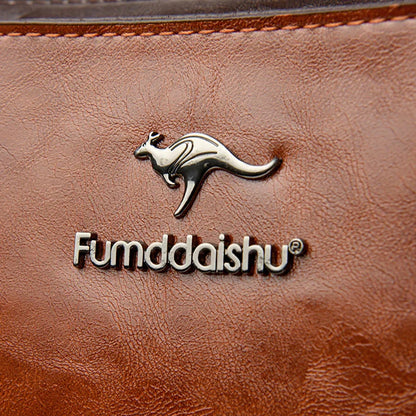 Retro Leather Handbag for Women 