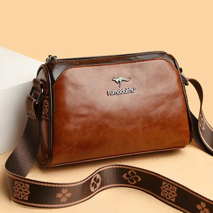 Retro Leather Handbag for Women 