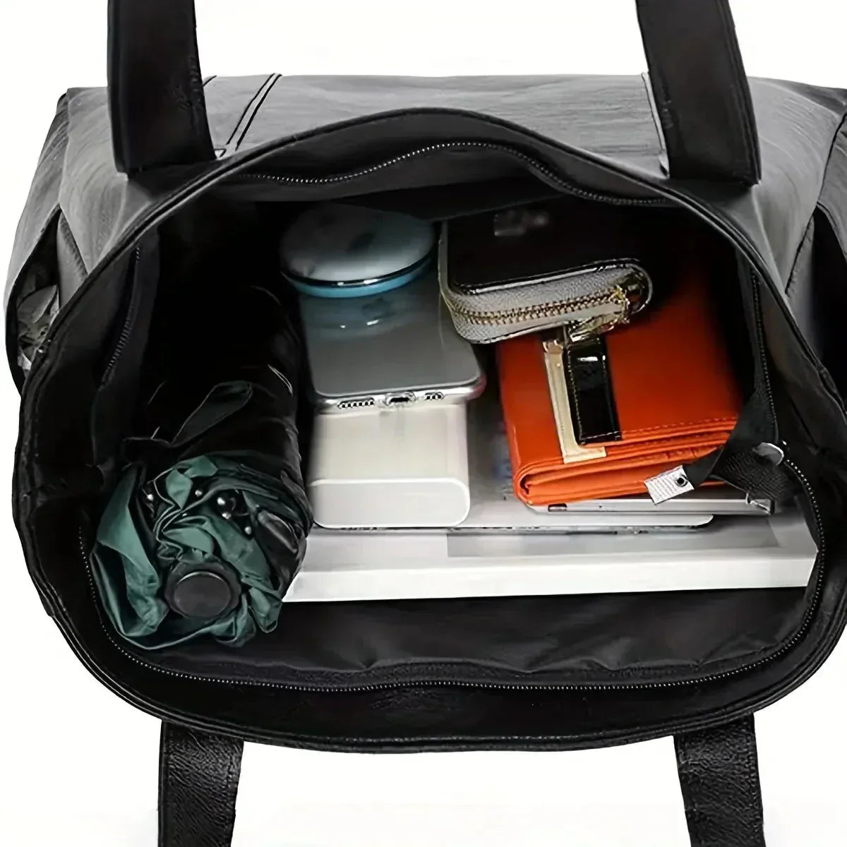 Ava - Genuine Leather Shoulder Bag with Timeless Style