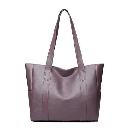 Ava - Genuine Leather Shoulder Bag with Timeless Style