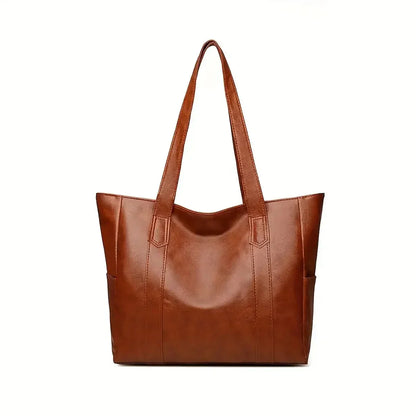Ava - Genuine Leather Shoulder Bag with Timeless Style