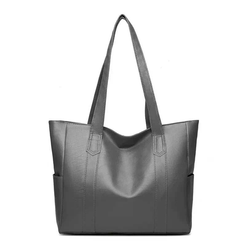 Ava - Genuine Leather Shoulder Bag with Timeless Style