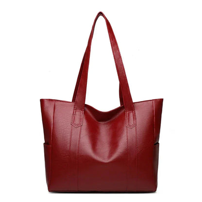 Ava - Genuine Leather Shoulder Bag with Timeless Style